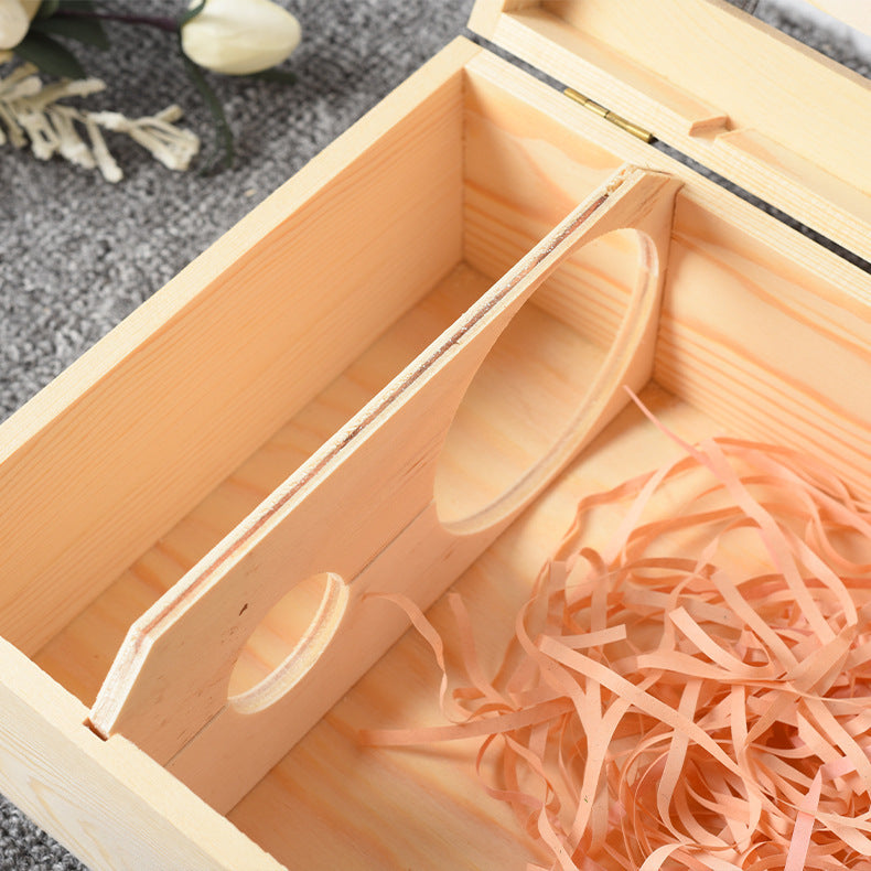 New Wooden Box Wine And Beverage Bag