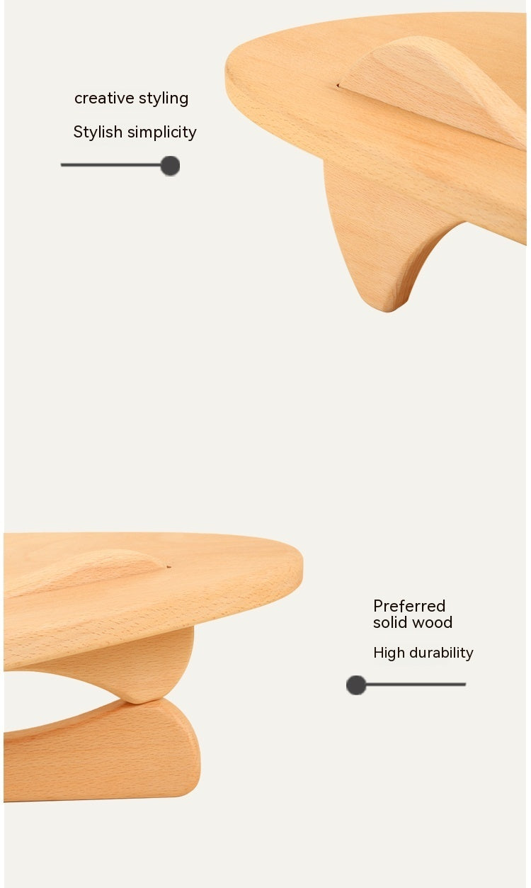 Customized Wooden Table Shelf Perfume Cup Skin Care Products Wooden Storage Rack Home Solid Wood Display Stand