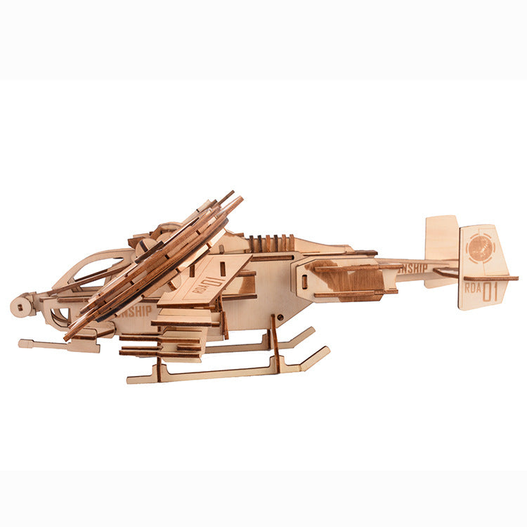 3D wooden stereo puzzle