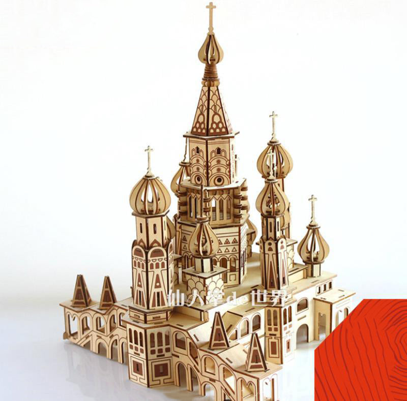 Decoration wooden puzzle