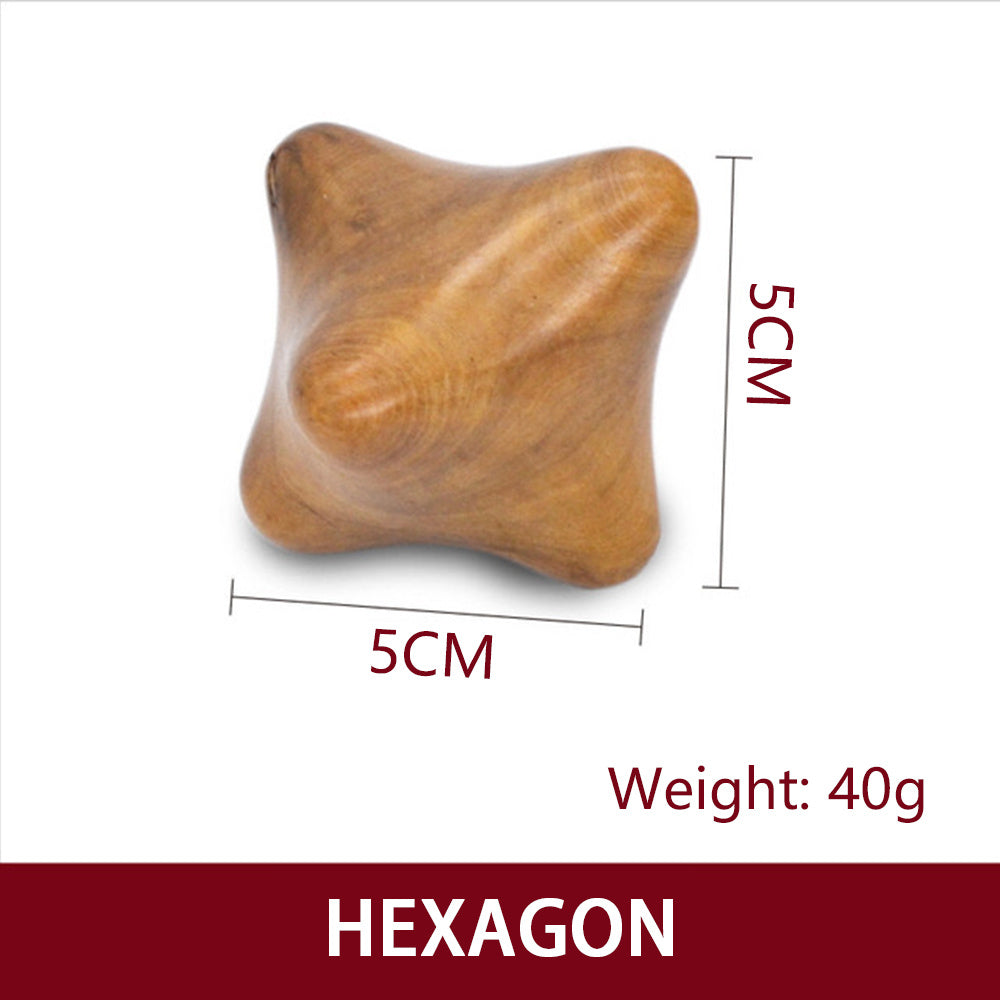 Natural Wooden Massage Dog Scraping Tablets