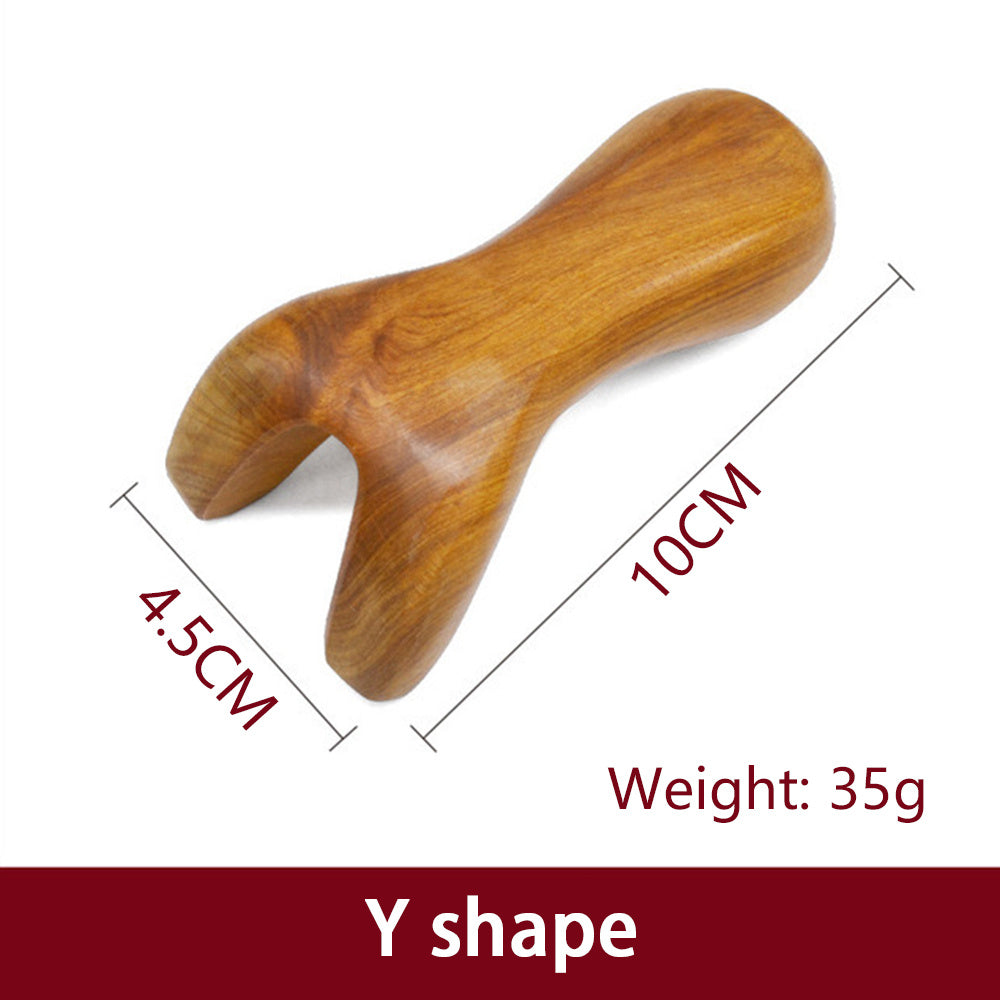 Natural Wooden Massage Dog Scraping Tablets