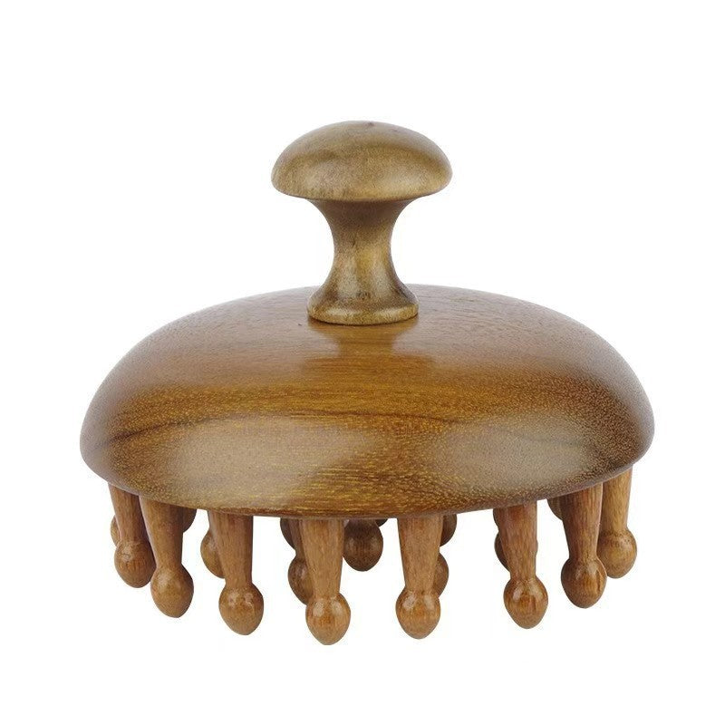 Creative Fashion Wooden Shampoo Brush Massager