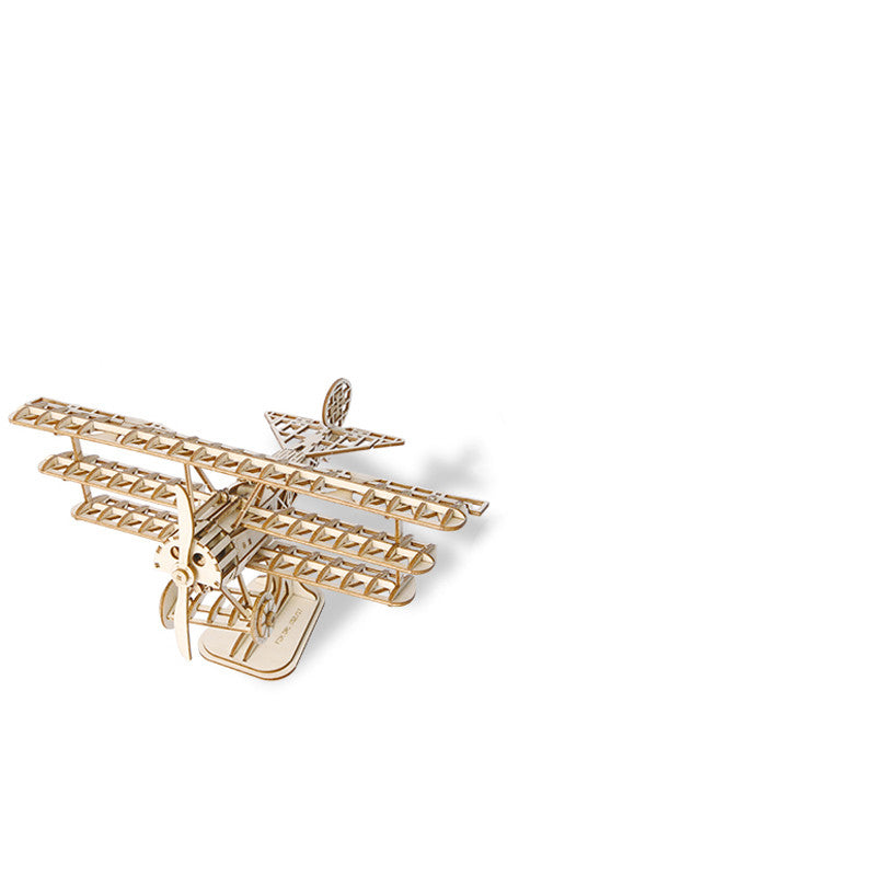 Wooden handmade assembled jigsaw puzzle