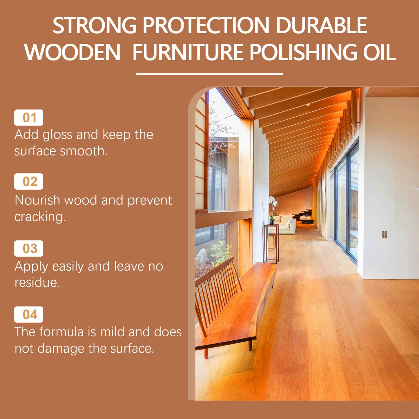 Wooden Furniture Polishing Oil Maintenance Anti-cracking