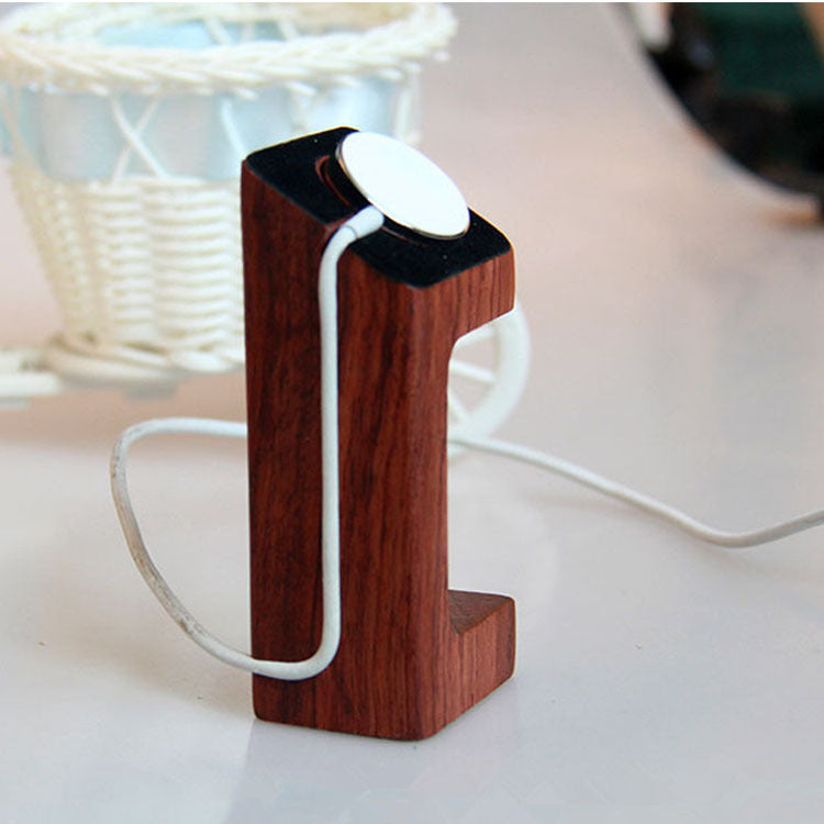 New Wooden Watch Stand Charging Base