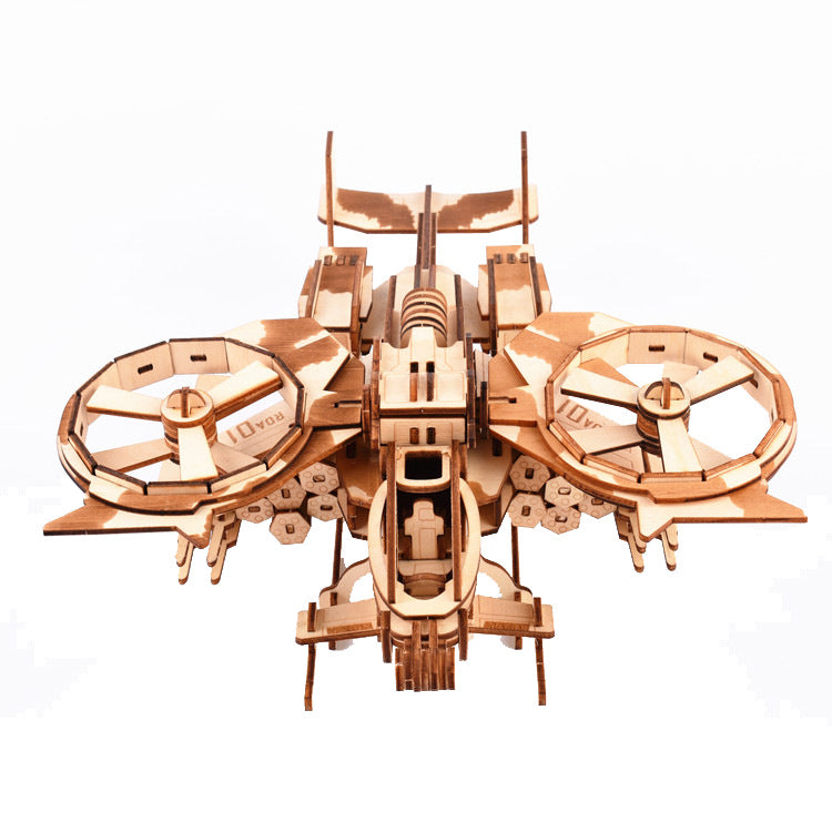 3D wooden stereo puzzle