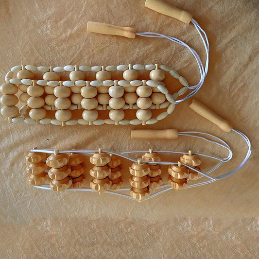 All-bead Pull Back Massager Simple And Easy To Operate Back Massage