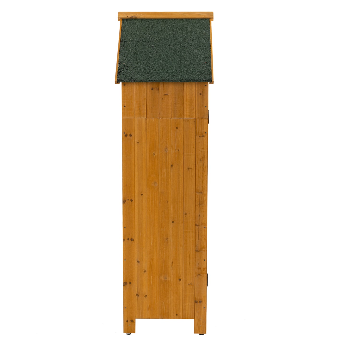 Outdoor Storage Cabinet Tool Shed Wooden Garden Shed Natural