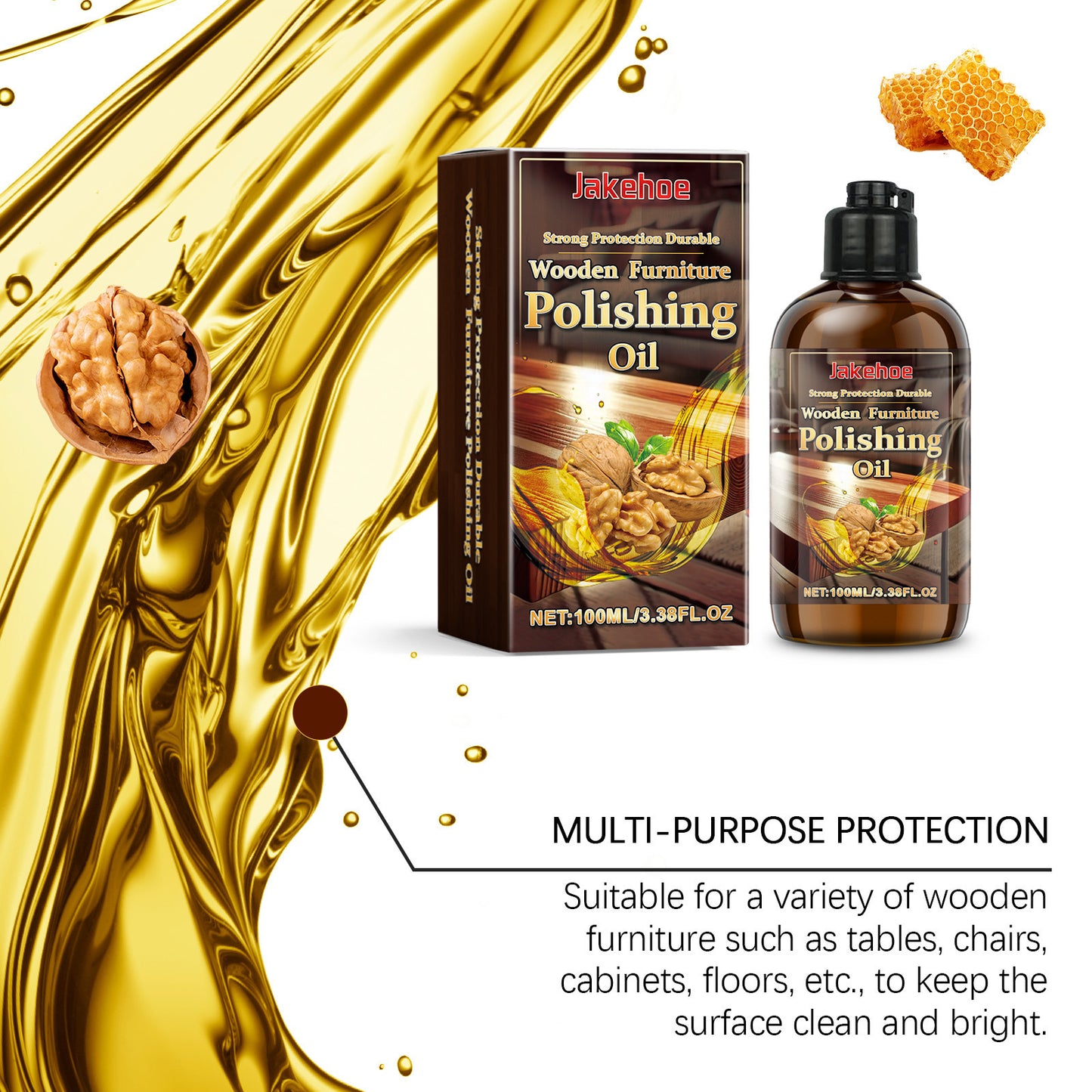 Wooden Furniture Polishing Oil Maintenance Anti-cracking