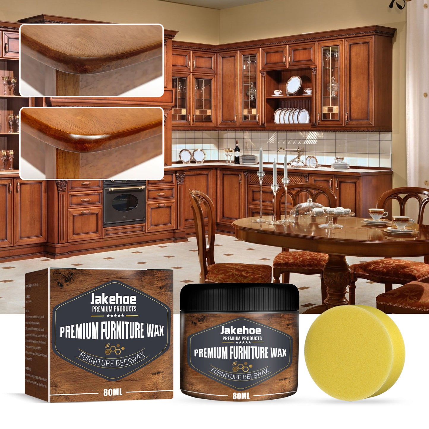 Wooden Floor Furniture Scratch Cleaning Maintenance Wax
