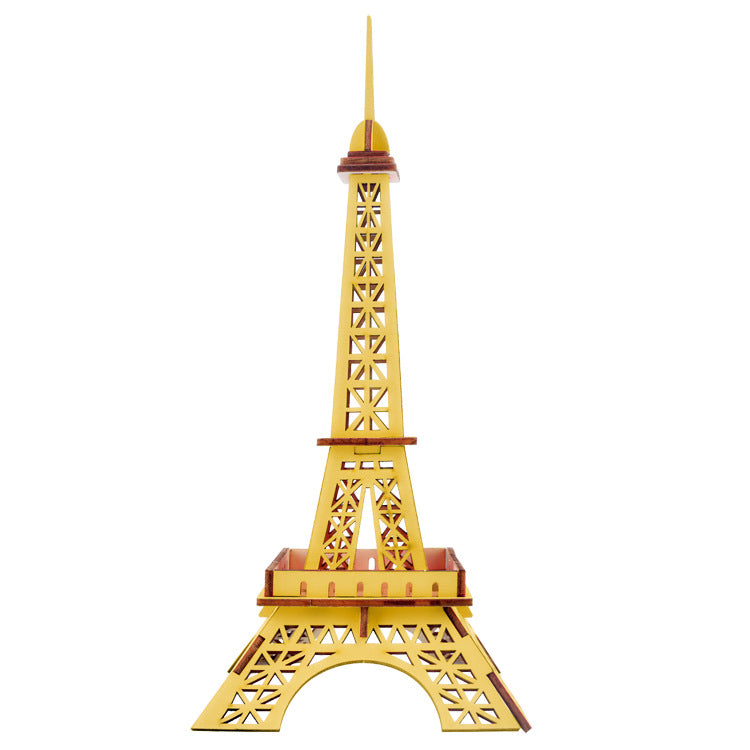 Diy Handmade Children's Toys Wooden 3d Stereo