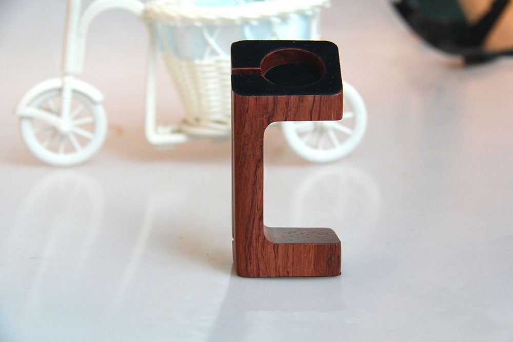 New Wooden Watch Stand Charging Base