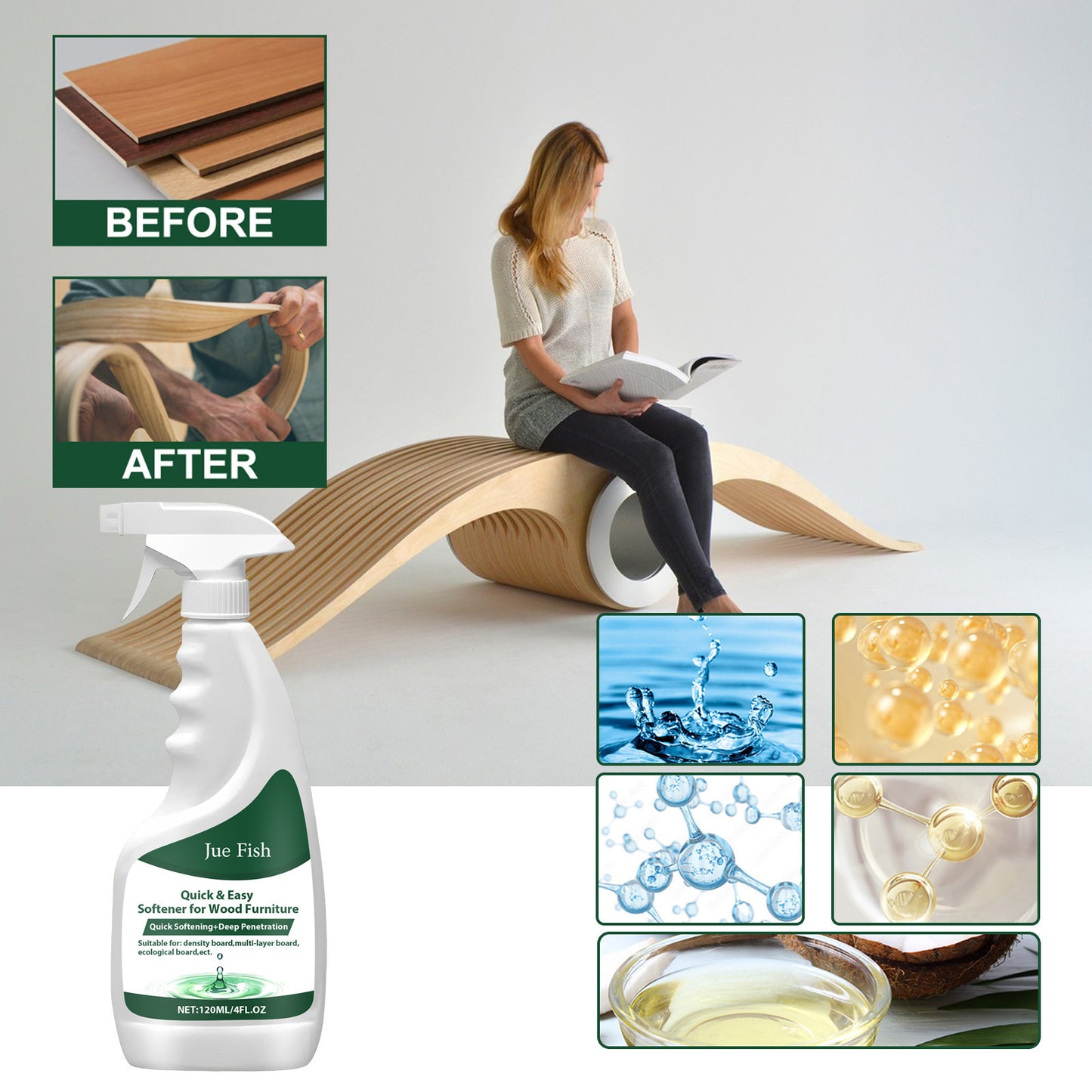 Household Wooden Furniture Bending Macerating Agent