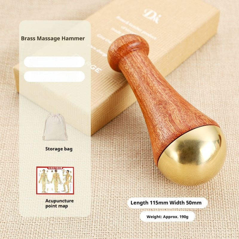Facial Foot Massager Neck Cervical Spine Back Leg Sole Handheld Massage Universal For Entire Body Face Lifting
