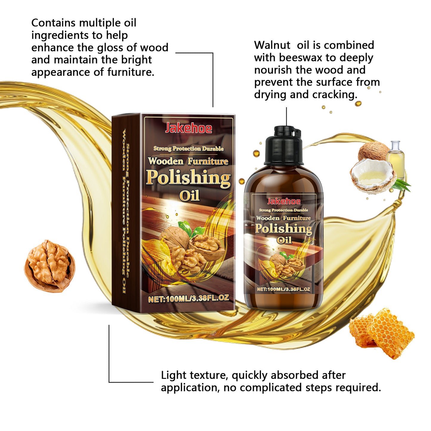 Wooden Furniture Polishing Oil Maintenance Anti-cracking
