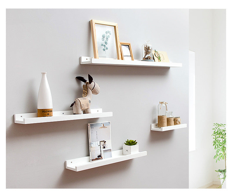 Shelf type wall storage rack