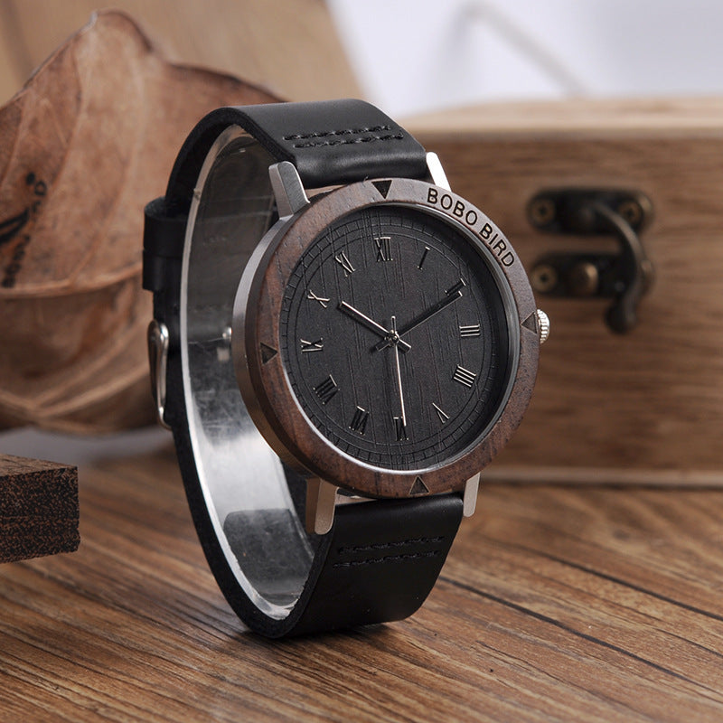 Bamboo wood watch
