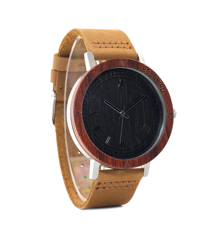 Bamboo wood watch