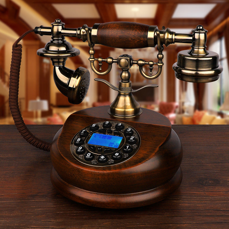 Solid Wood Retro Rotary Old Household Landplane