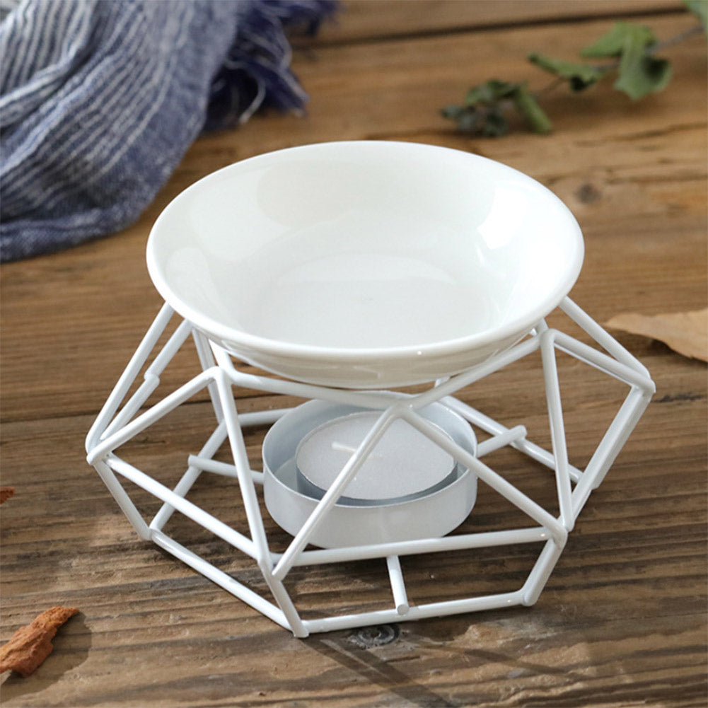 Iron aromatherapy oil lamp