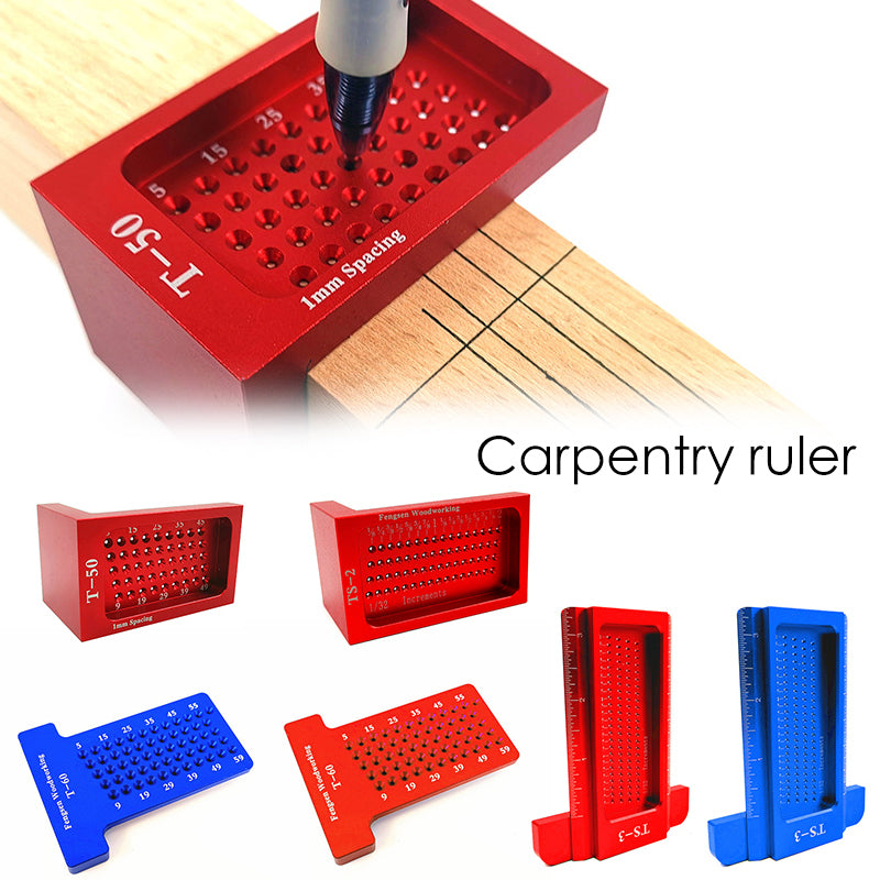 Woodworking ruler
