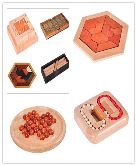 Classical wooden educational toys