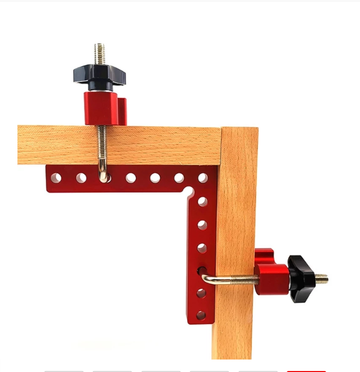 Woodworking Positioning Clamp, Square Ruler Fixed
