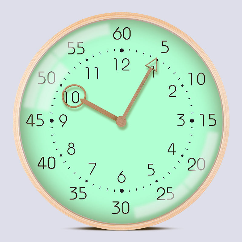 Children''s Learning Schedule Student''s Bedside Solid Wood Wall