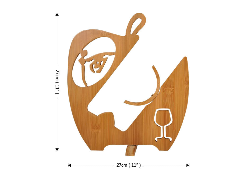 Wood Wine Holder