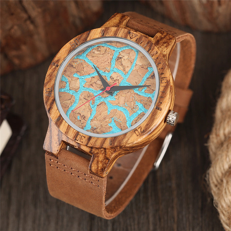 Wood watch