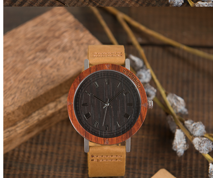 Bamboo wood watch