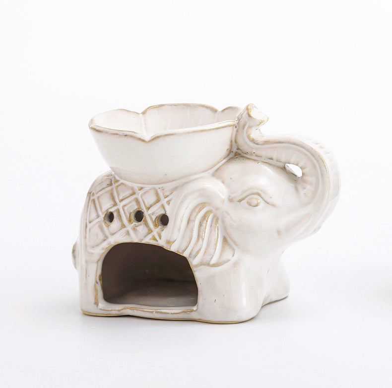 Lotus elephant aromatherapy stove