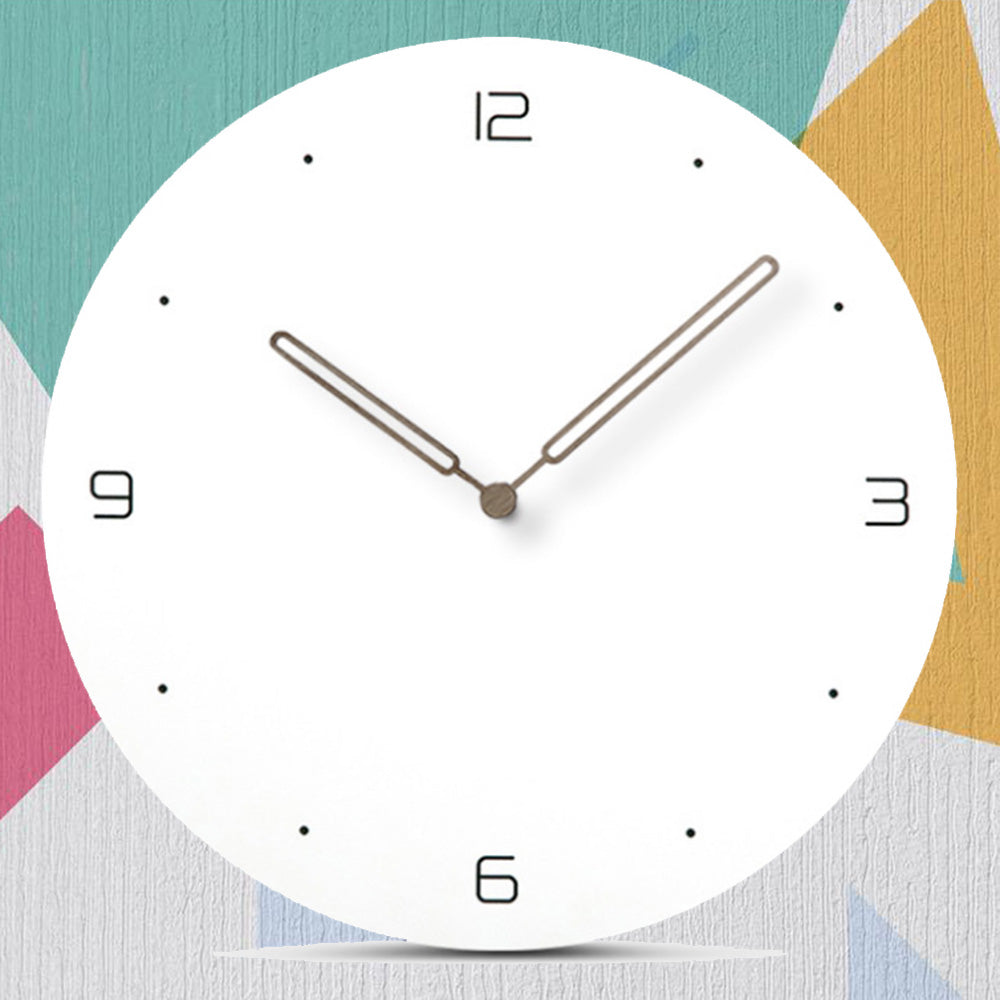 Round wall clock wood crafts