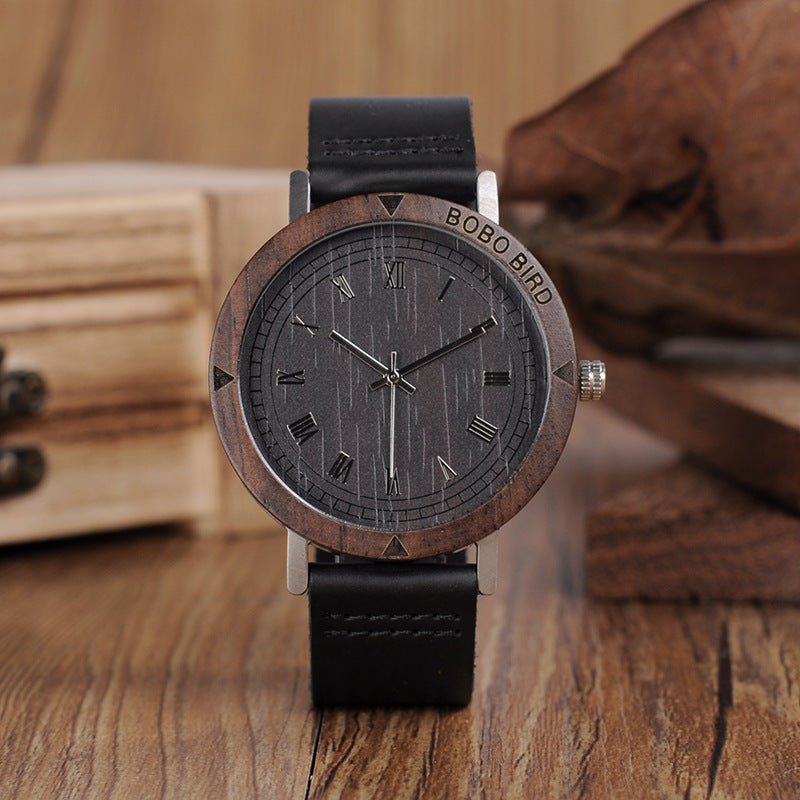 Bamboo wood watch