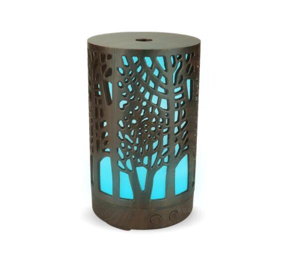 Hollow wood grain humidifier