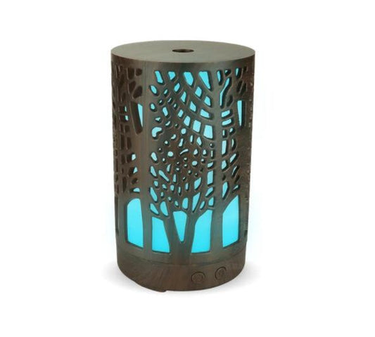 Hollow wood grain humidifier