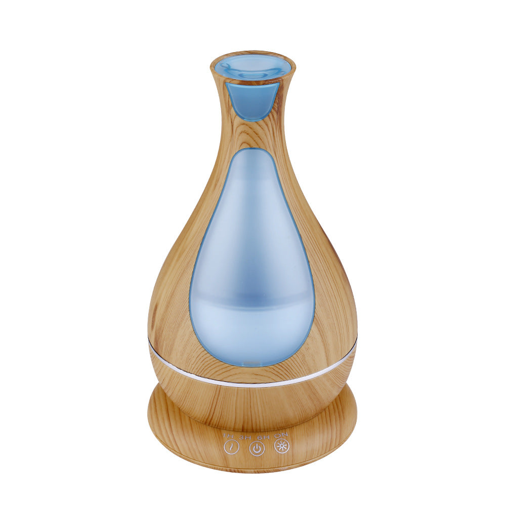 Ultrasonic mute wood grain humidifier