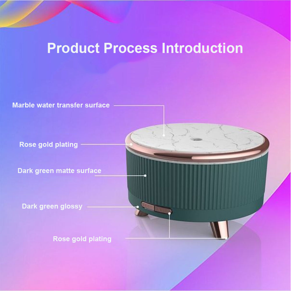 Ultrasonic aroma diffuser wood grain