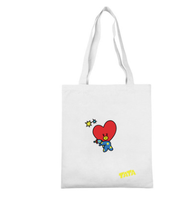 Eco-friendly canvas shopping bag