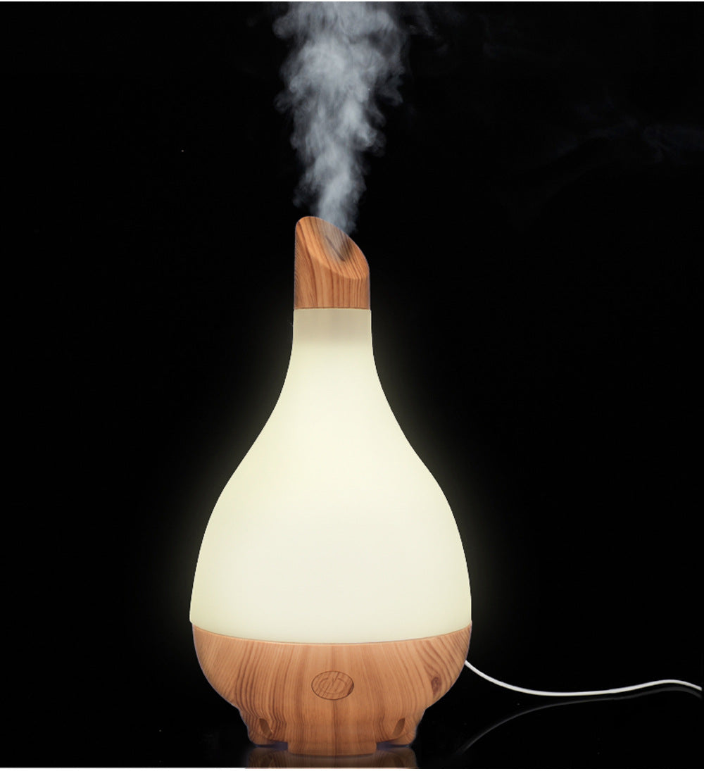 Water drop wood grain mini humidifier