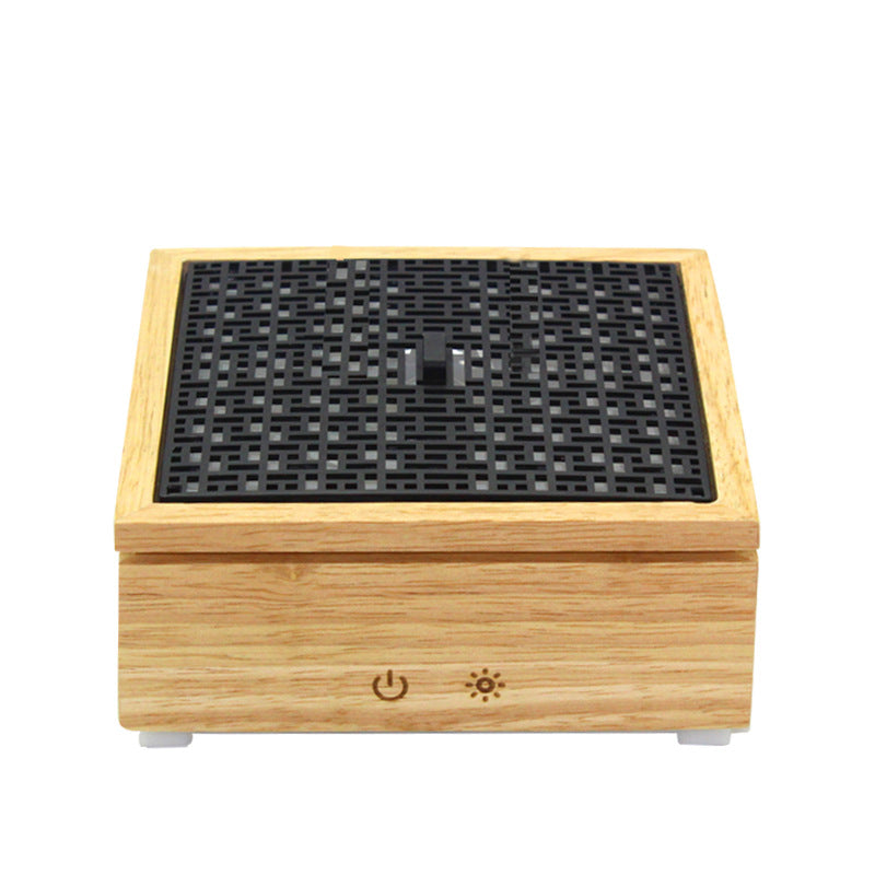 Square box wood grain aromatherapy machine