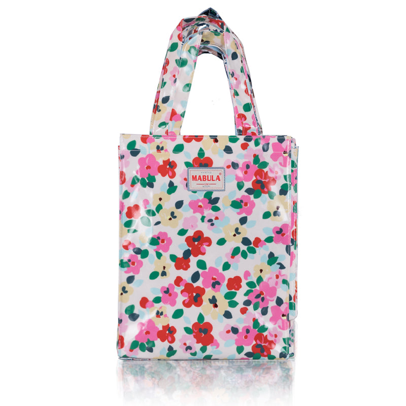 Plastic Flower Material Handy Shopping Bag Eco Bag Storage Bag