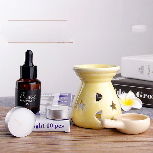 Aromatherapy furnace ceramic aromatherapy lamp essential oil furnace