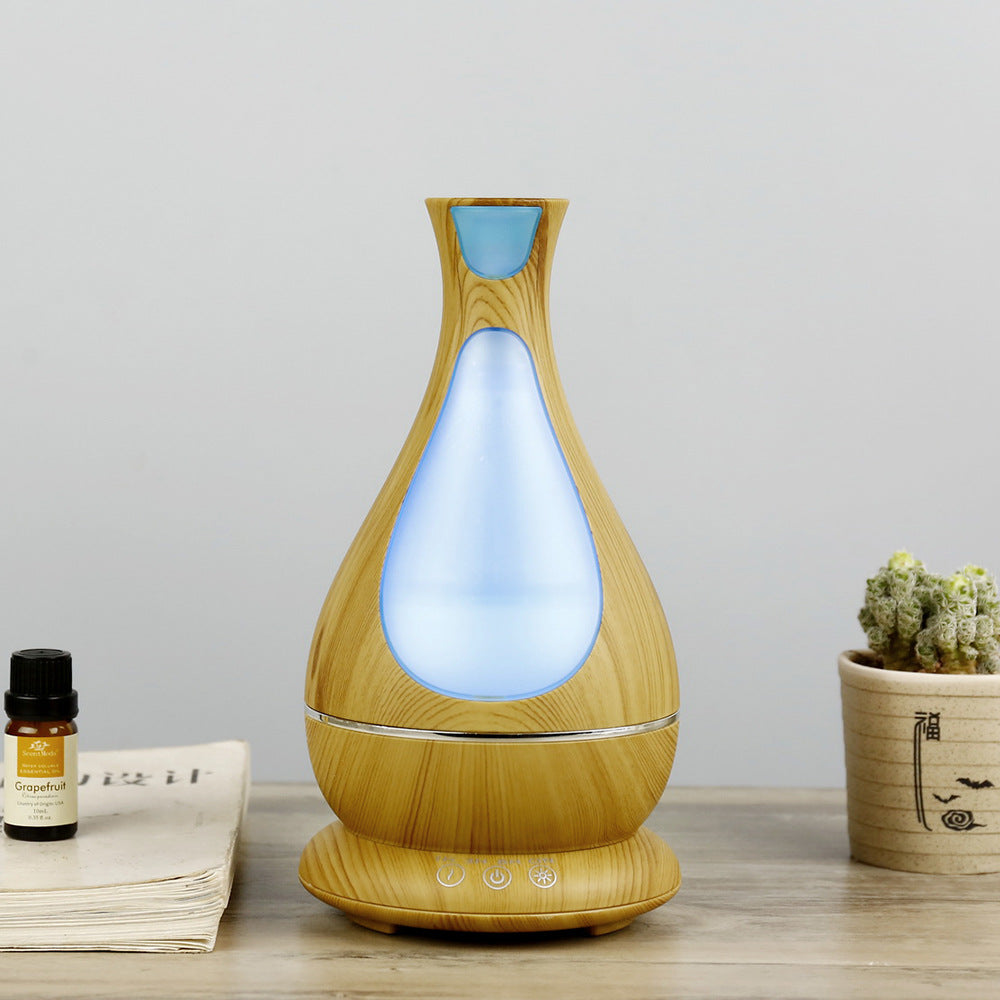 Ultrasonic mute wood grain humidifier