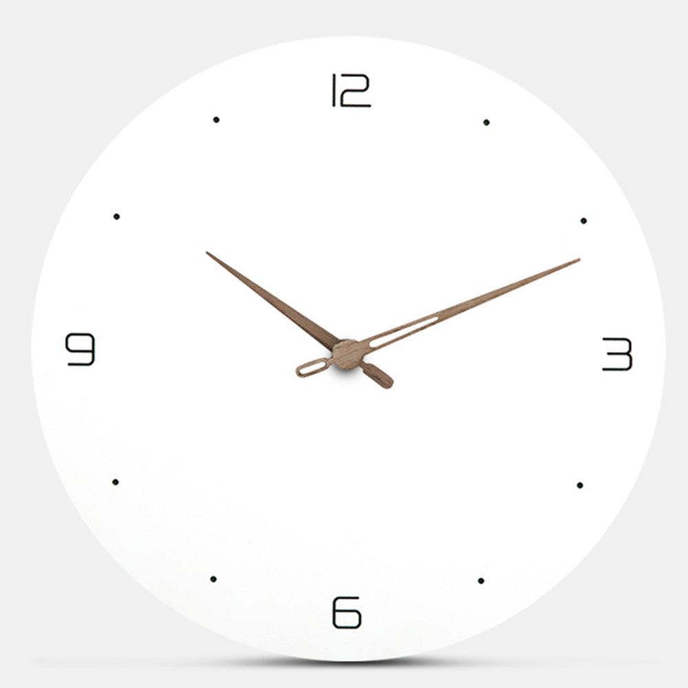 Round wall clock wood crafts