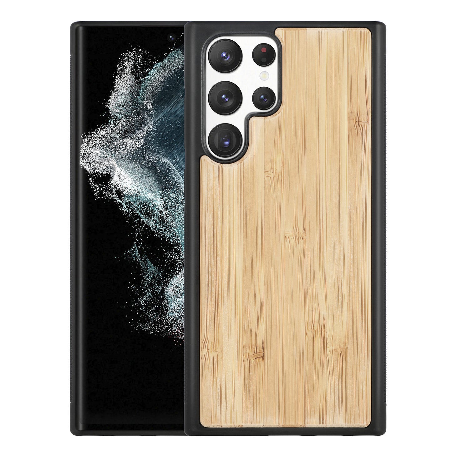 Home Fashion Simple PC Drop-resistant Wooden Phone Case