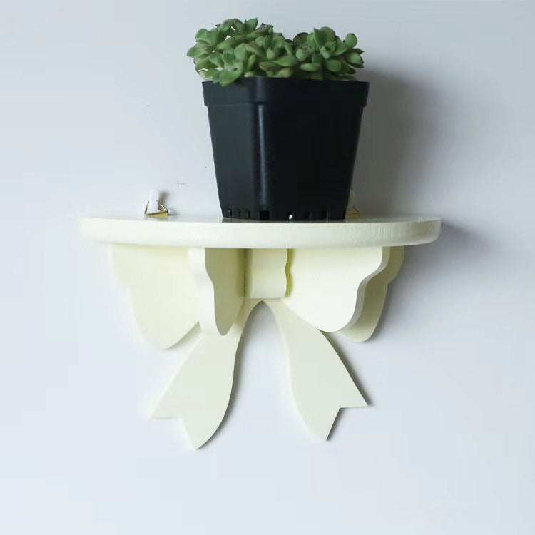 Bow Half Round Wall Shelf