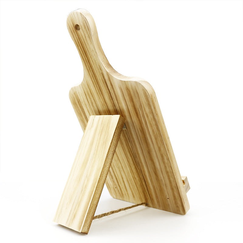 Fashion Personality Home Cookbook Wooden Stand