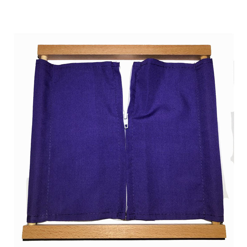 Wooden button frame toys